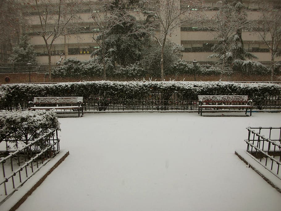 Снег в городе. Snow Park Istanbul.