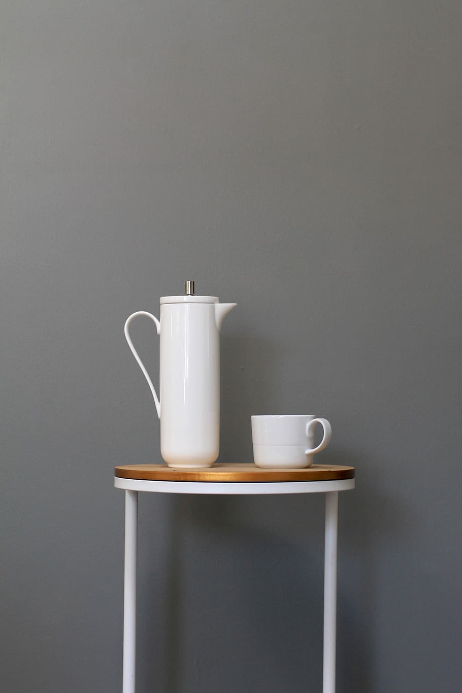 white ceramic teapot, cup, mug, drink, coffee cup, indoors, food and drink HD wallpaper