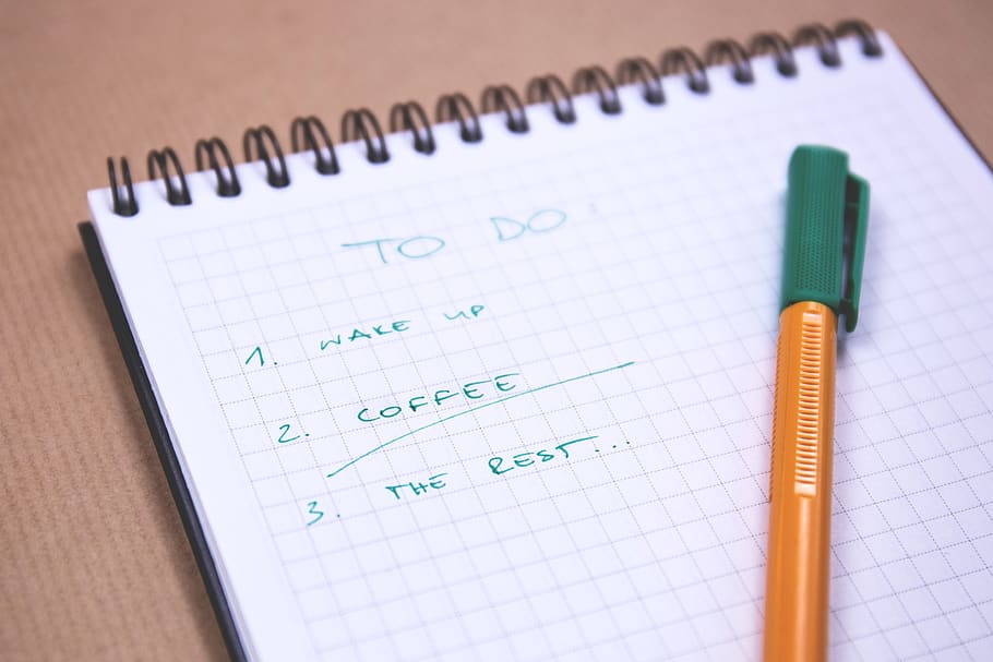 to do, list, checklist, notepad, notebook, pen, writing, business HD wallpaper