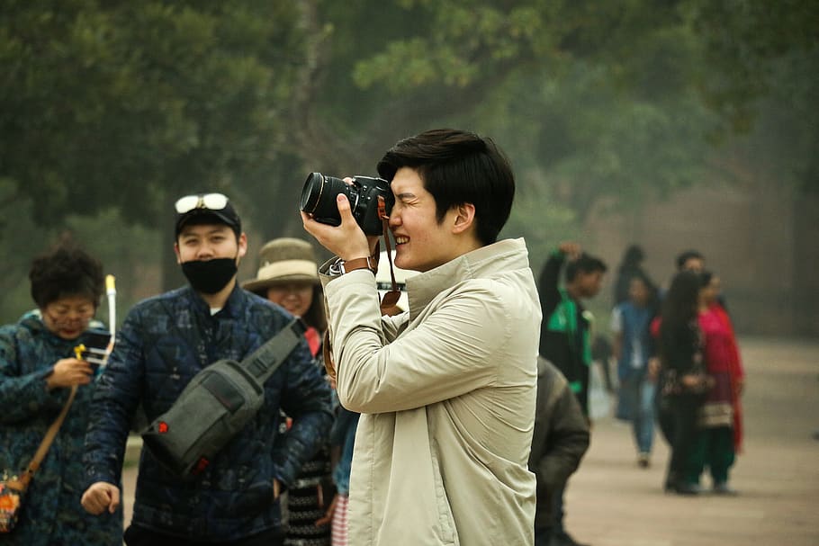 person, human, camera, electronics, photographer, photography HD wallpaper