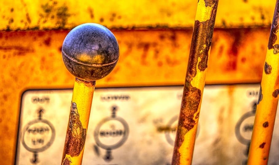 lever, switch, excavators, tractor, old, abandoned, dilapidated HD wallpaper
