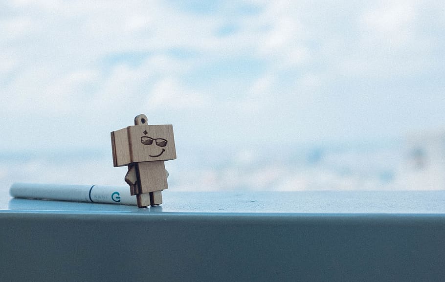 Amazon Mascot in Bokeh Photography, close-up, clouds, daylight HD wallpaper