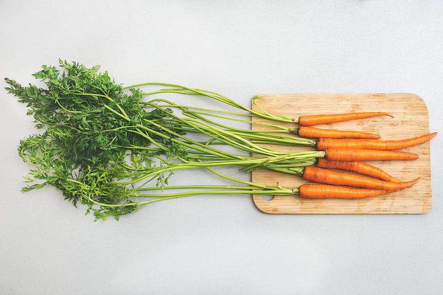 Garden Carrots Photo, Food, Flatlay, Vegetables, root vegetable HD wallpaper