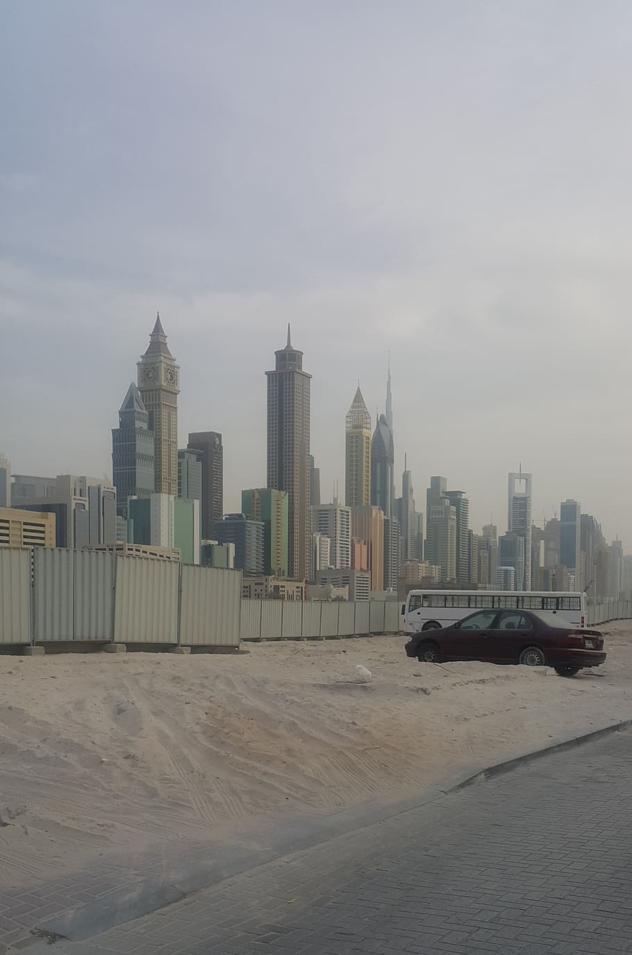 skyline, architecture, building, sand, skysrapers, building exterior HD wallpaper