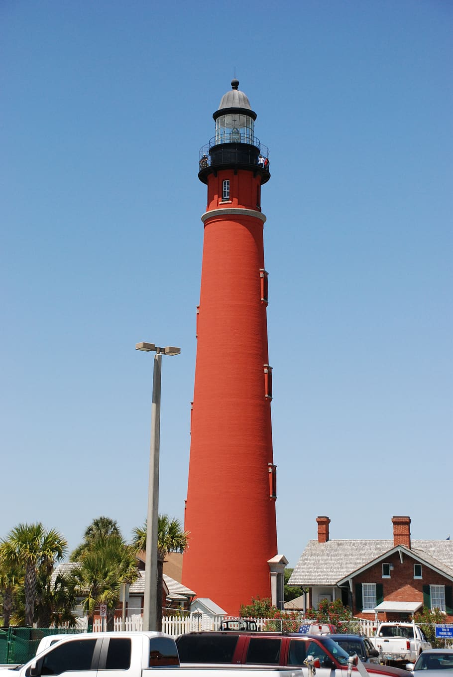 light house, shore, navigation, sky, building exterior, architecture HD wallpaper