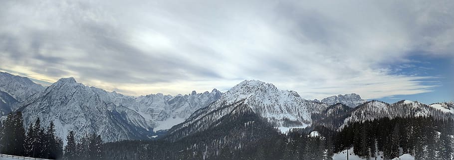 outdoors, mountain, nature, mountain range, peak, slope, snow HD wallpaper