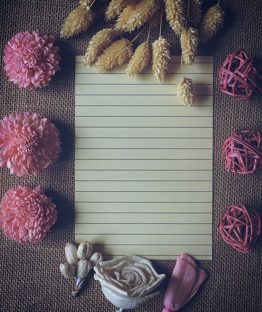 Pink Chrysanthemum Table Decor, blank, craft, flora, flowers HD wallpaper