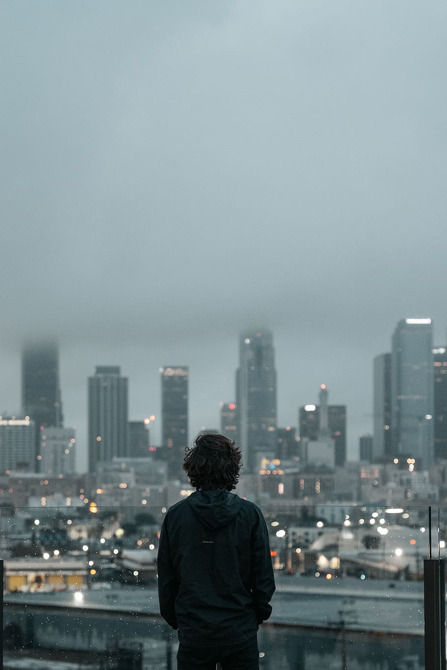 person standing an looking down, building exterior, architecture HD wallpaper