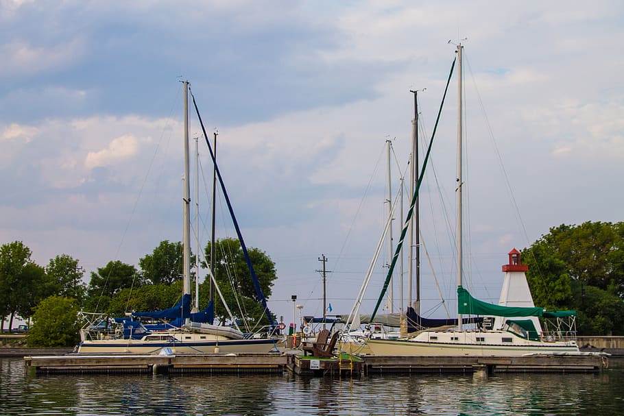 boats, nautical vessel, transportation, water, sailboat, mode of transportation HD wallpaper