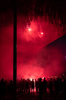 light, fire, event, march, demonstration, strike, manifestation HD wallpaper