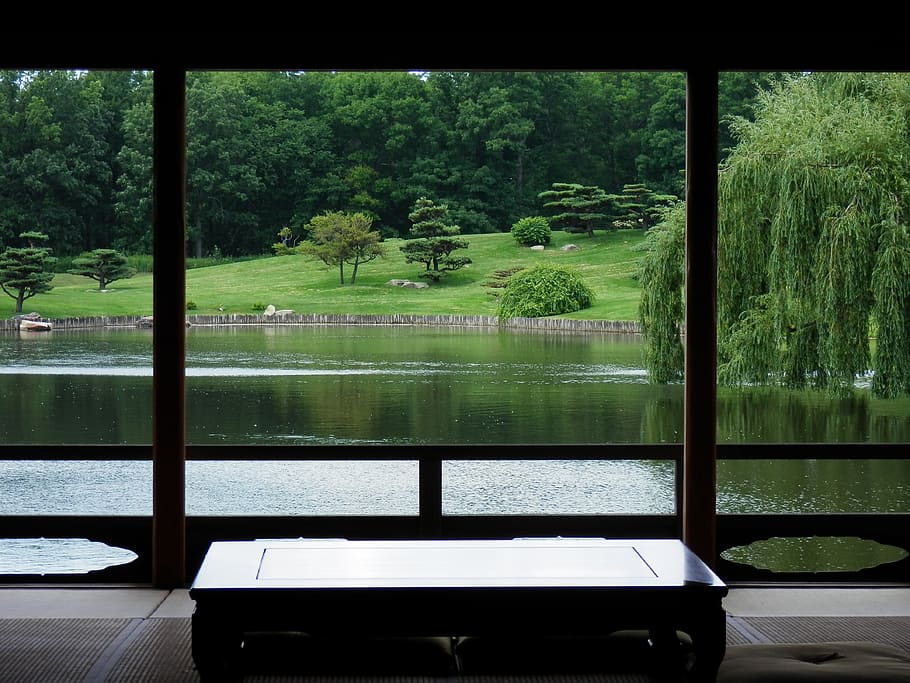 HD wallpaper: zen, garden, botanic garden, japanese, pond, quiet, outdoor |  Wallpaper Flare