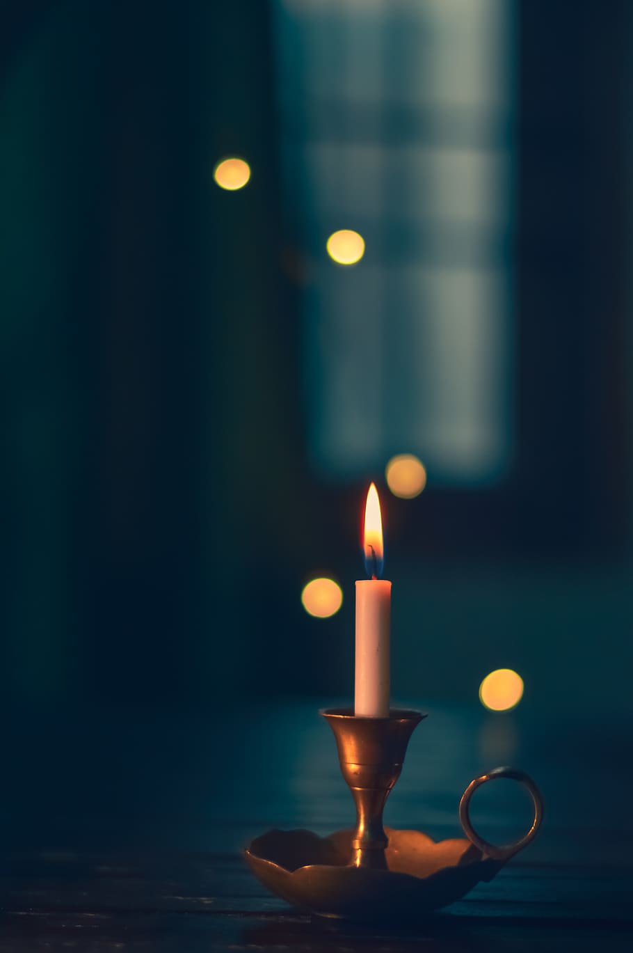 HD wallpaper: white candle lit on brass candle holder, india, new delhi,  cup | Wallpaper Flare