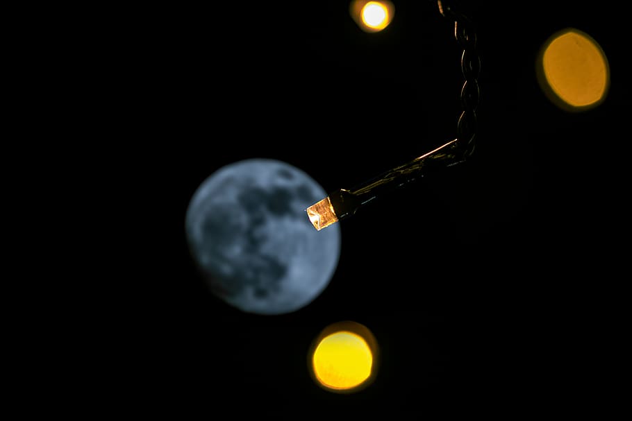 light, outdoors, nature, moon, night, astronomy, outer space HD wallpaper