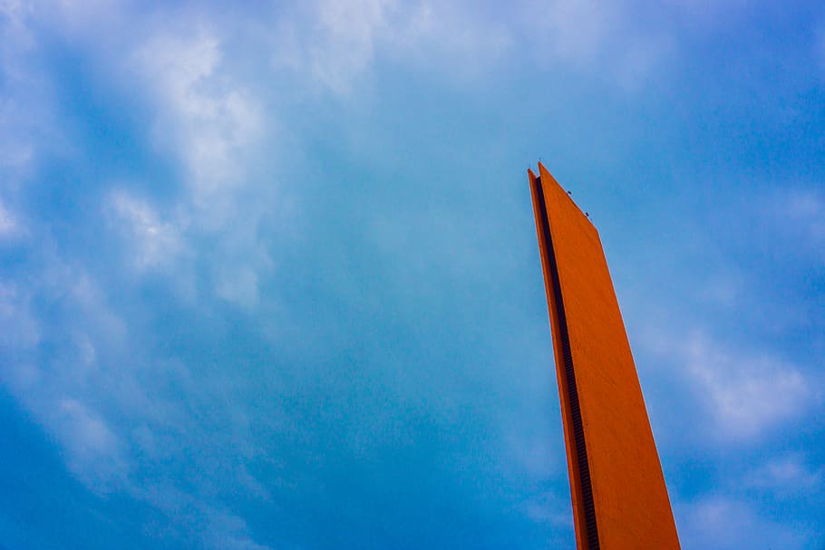 mexico, monterrey, blue, filter, plaza, mty, blue sky, place du peuple HD wallpaper