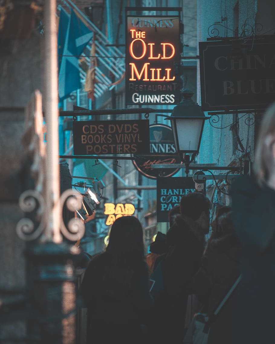 The Old Mill signage, communication, text, building exterior HD wallpaper