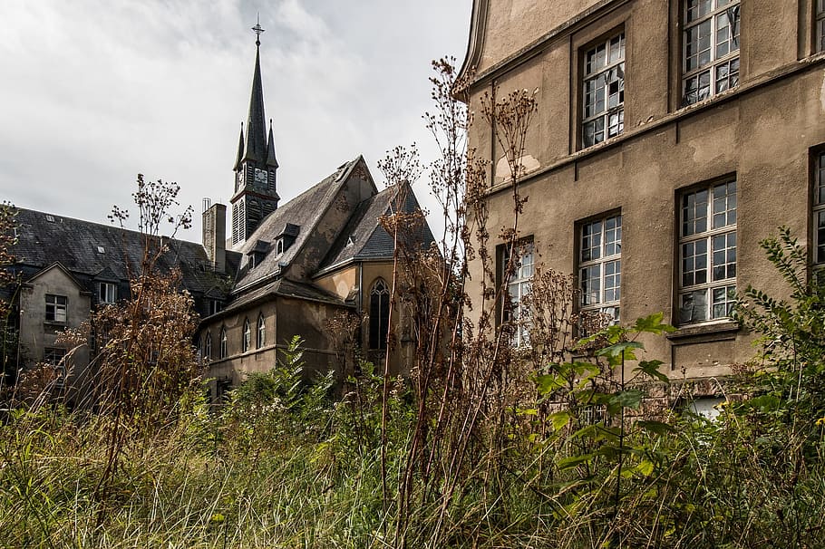 church, old, construction, architecture, religion, christianity HD wallpaper