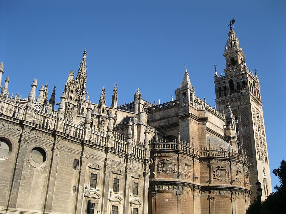 architecture, steeple, tower, building, spire, city, urban HD wallpaper