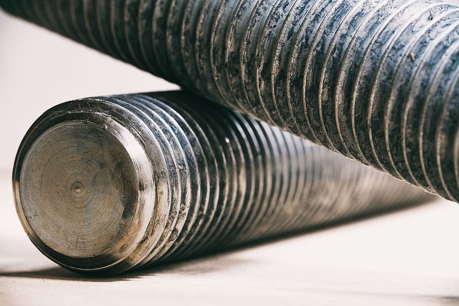 thread, screw, metal, iron, steel, technology, mechanics, fix HD wallpaper