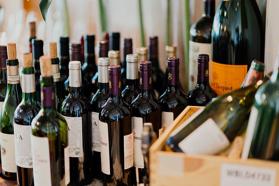 alcohol, drink, wine, beverage, bottle, wine bottle, beer, liquor HD wallpaper