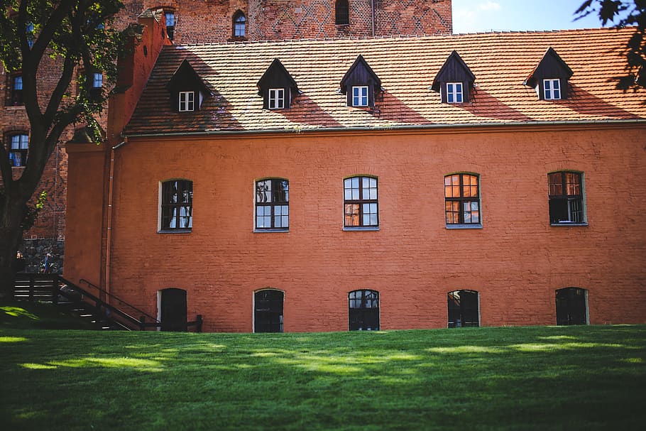 The wall of the castle, architecture, brick, bricks, building HD wallpaper