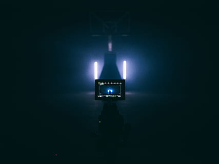 rectangular black digital device, lighting, electronics, screen HD wallpaper