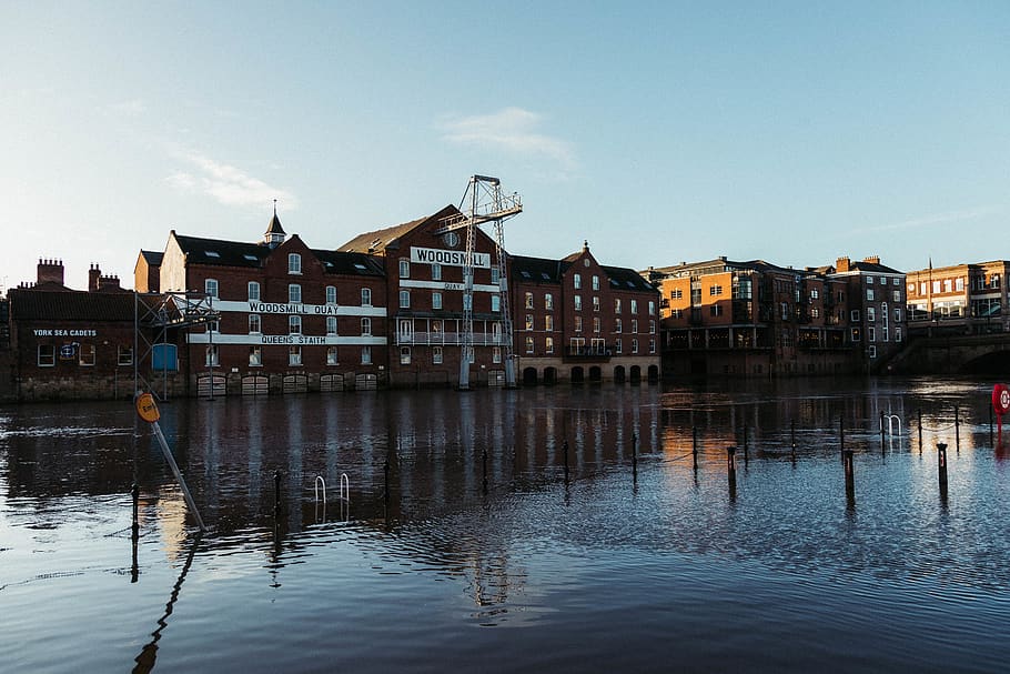 water, building, architecture, castle, outdoors, york, fort HD wallpaper