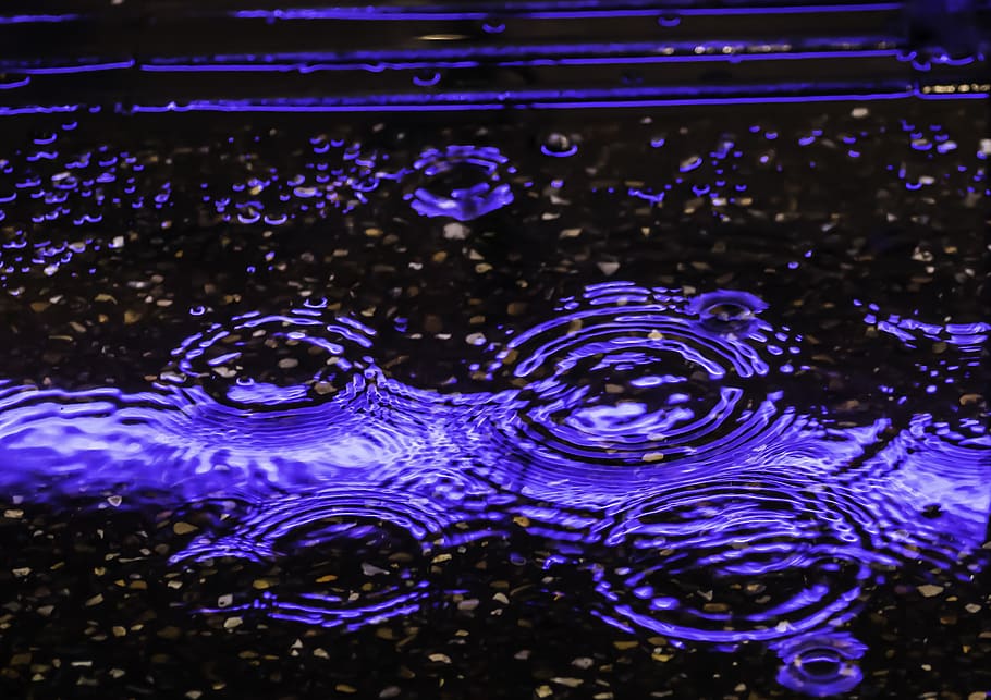 reflection, life, drop, puddle, ripple, london, southbank, rain HD wallpaper