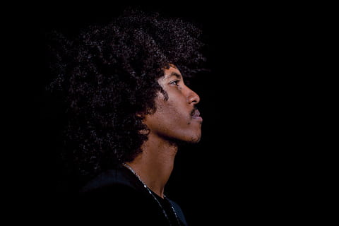 man facing sideways, person, hair, human, afro hairstyle, ethiopia HD wallpaper