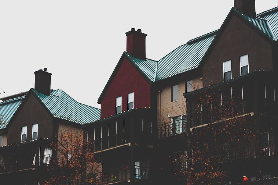 architecture, building, infrastructure, establishment, apartment HD wallpaper