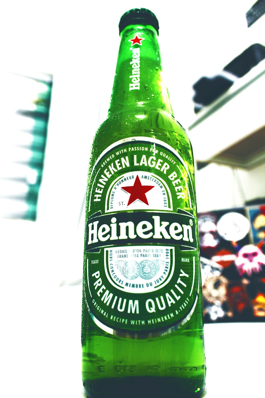 Bottles Of Heineken Beer Stock Photo - Download Image Now - Heineken, Beer  - Alcohol, Bottle - iStock
