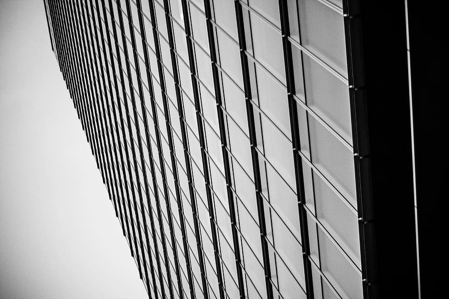 germany, berlin, building, black, white, city, sky, light, dark HD wallpaper