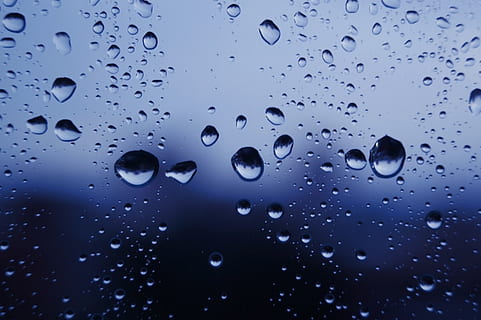 black and white polka dot textile, droplet, water, bubble, lcd screen HD wallpaper