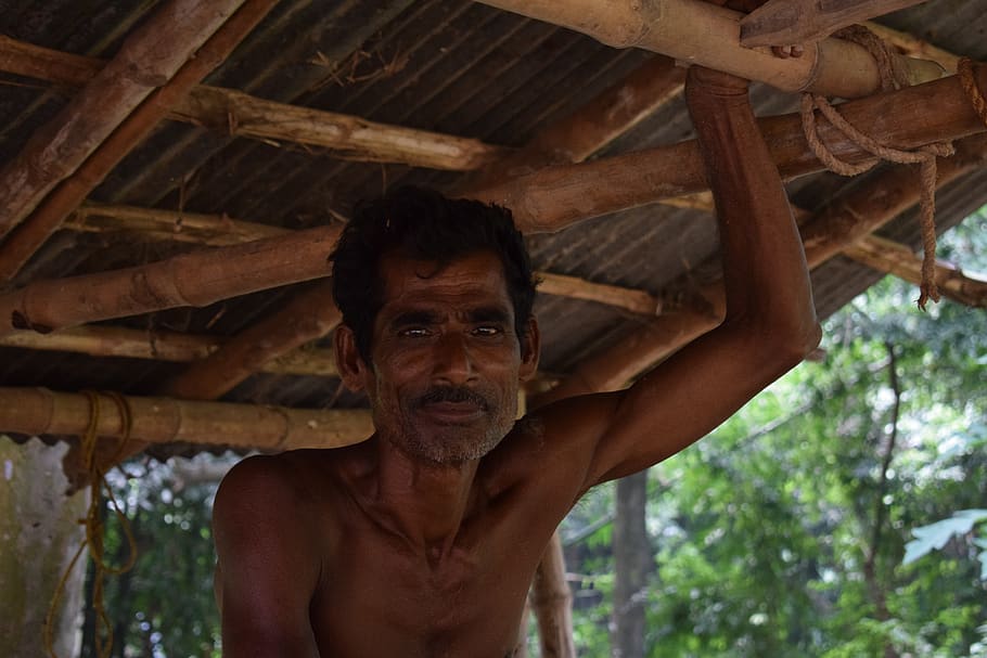 indian, poor, farmer, west bengal, worker, hardworking, one person HD wallpaper