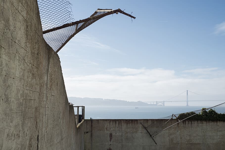 jail, san francisco, escape, alcatraz, california, historical, HD wallpaper