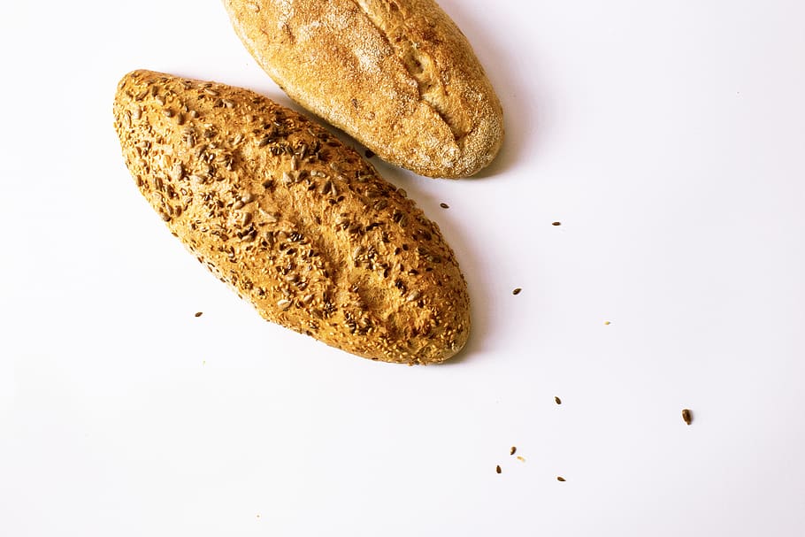 Baked Pastry, baked goods, bread, delicious, food, homemade, loaves HD wallpaper