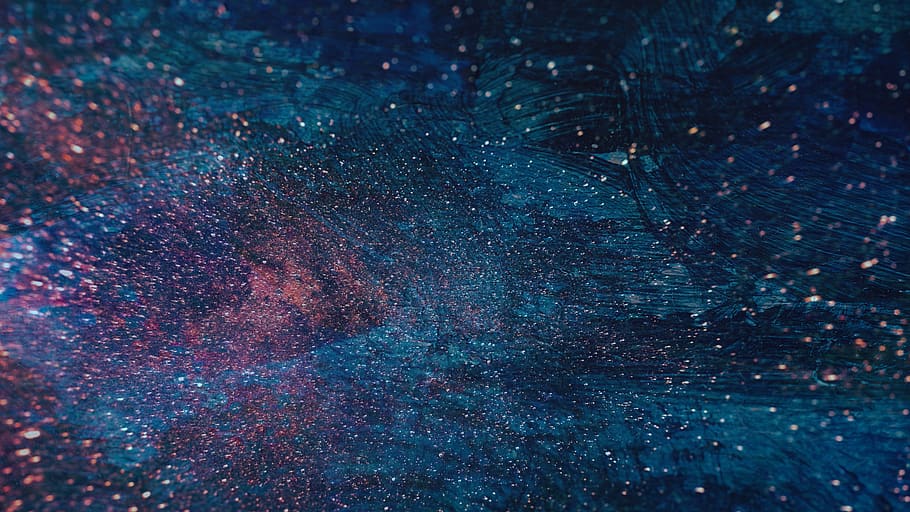 Hd Wallpaper Blue And Red Galaxy Artwork Abstract Background