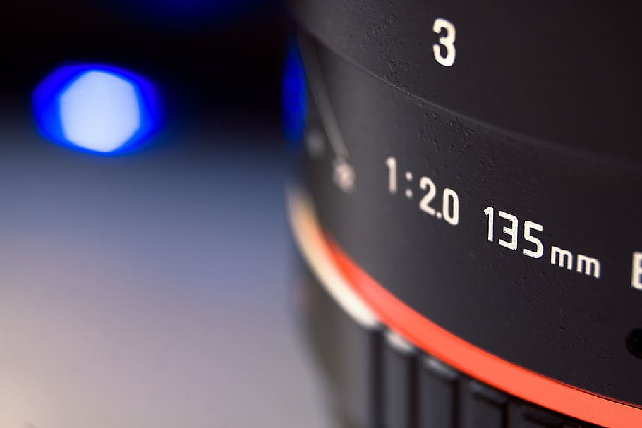 Shallow Focus Photography of Black 135 Mm Camera Lens, 135mm, HD wallpaper