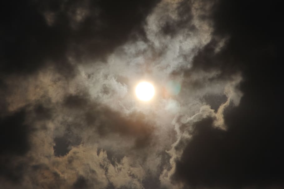 nature, outdoors, flare, light, weather, sky, cumulus, cloud HD wallpaper