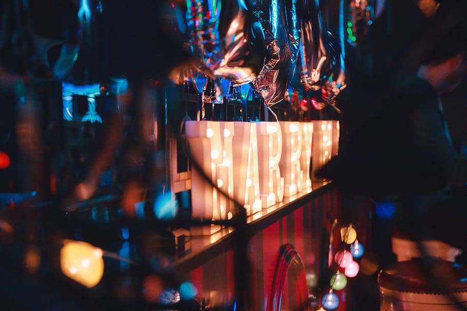 illuminated, night, reflection, glass - material, indoors, lighting equipment HD wallpaper