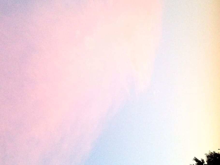 pastel, sky, cloud - sky, beauty in nature, backgrounds, low angle view HD wallpaper