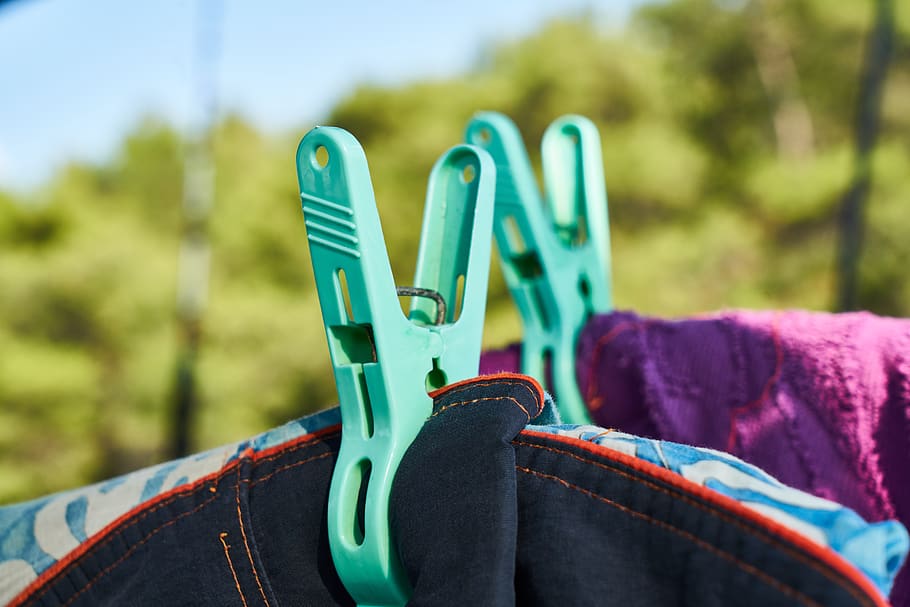 washing, mandal, colors, dry, hang, macro, detail, clothes