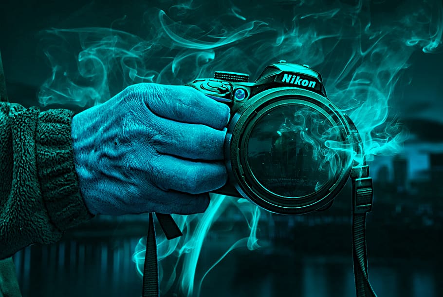 camera, nikon, lens, team, technology, digital, retro, vintage HD wallpaper