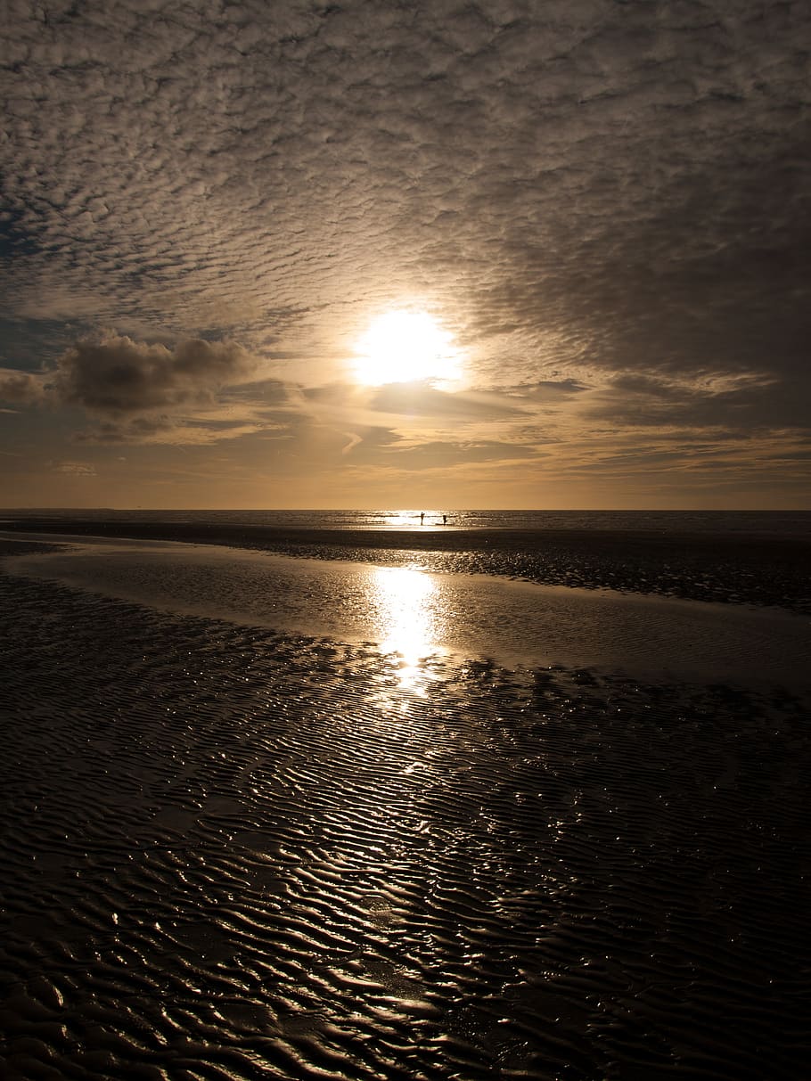 sunrise, sundown, sunset, evening, dawn, sunlight, horizon HD wallpaper