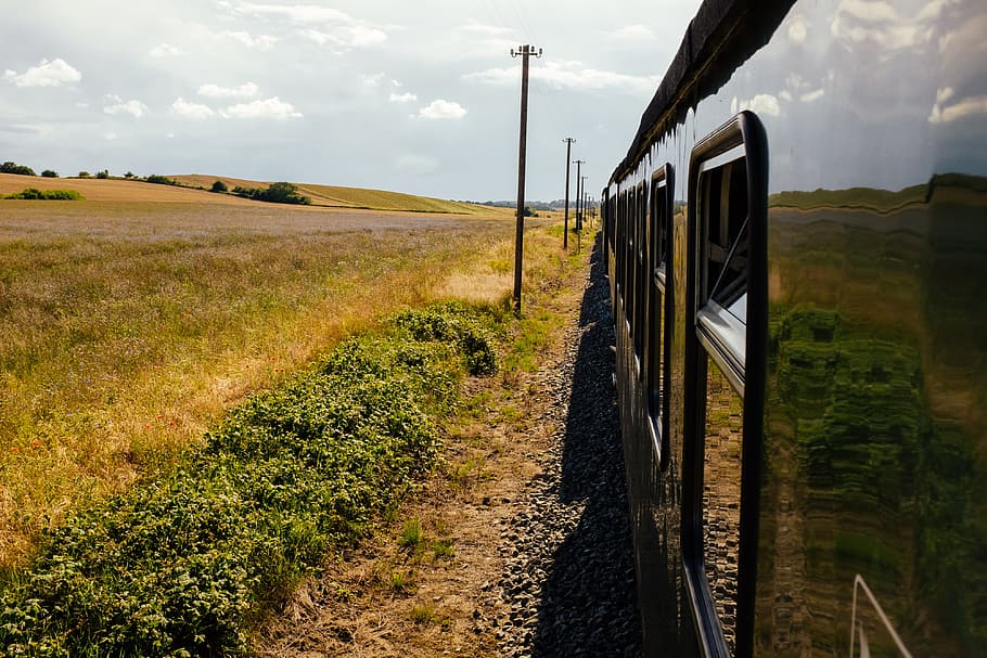 Railway Nature Train background photo  Download TOP Free images
