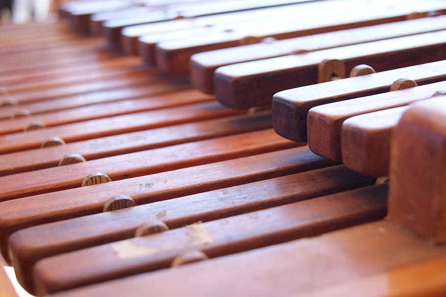 guatemala, marimba, musical instrument, in a row, wood - material