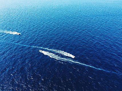 spanien, pollença, nautical vessel, water, wake - water, sea HD wallpaper