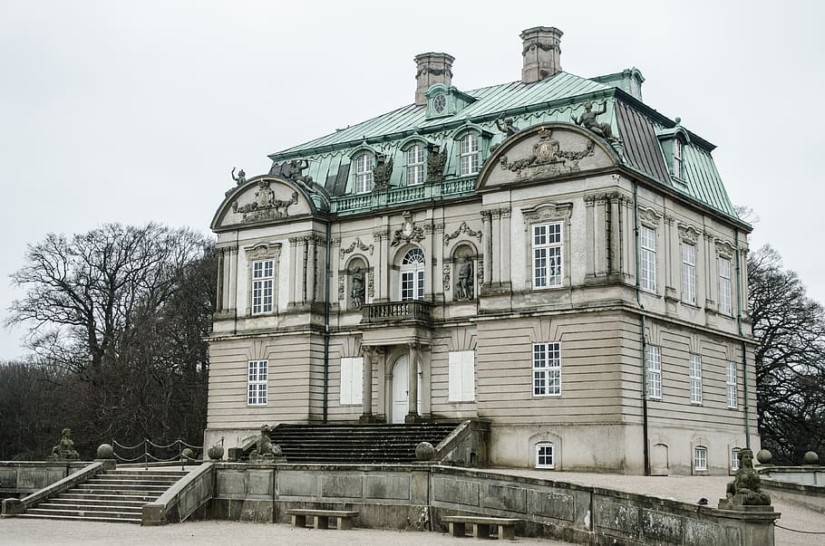 architecture, building, old, house, outdoor, eremitage, castle HD wallpaper
