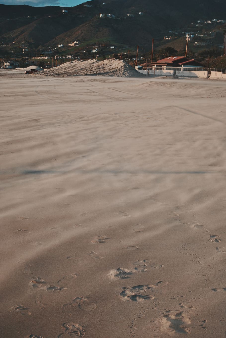 land, sand, beach, nature, no people, day, outdoors, industry HD wallpaper