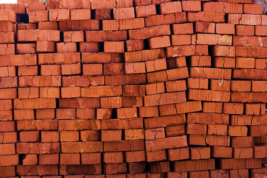 backgrounds, blocks, blotch, bricks, brickwall, brickwork, wallpaper HD wallpaper