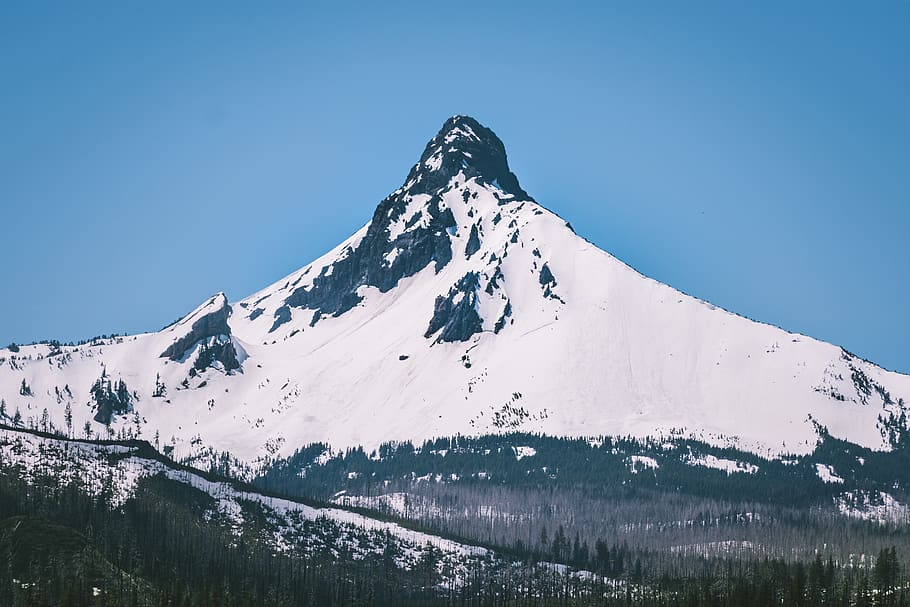 snow, winter, cold temperature, mountain, beauty in nature HD wallpaper